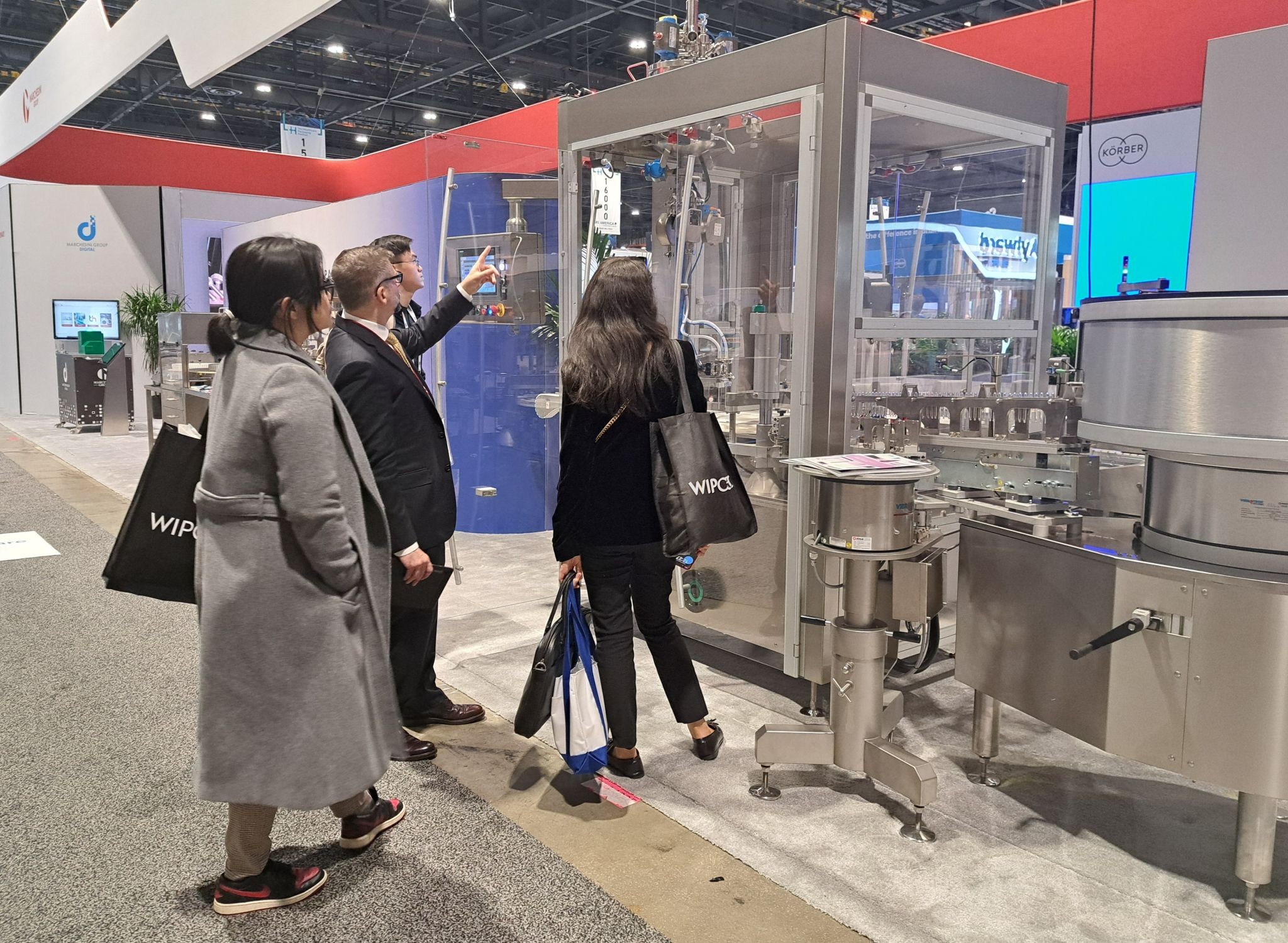 Marchesini Booth at Pack Expo 2024
