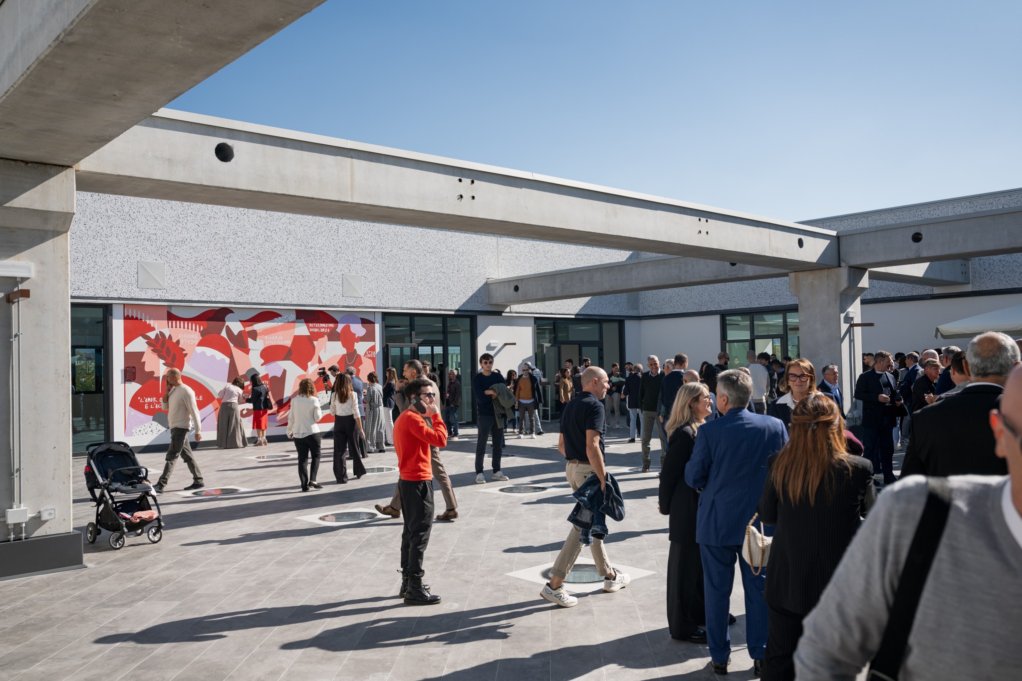 Inaugurazione Nuovo Stabilimento Neri_ Murales