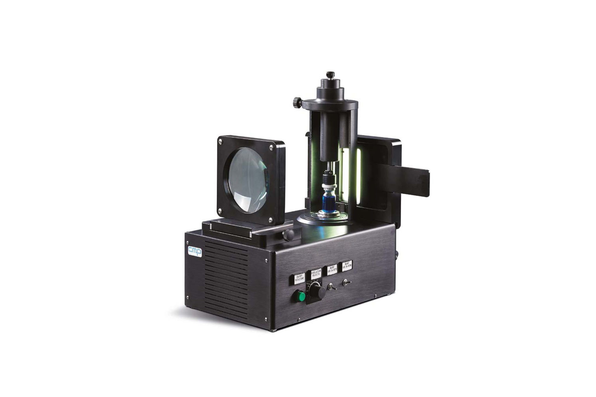 CMP1-Optical-bench-equipment-with-glass-lens